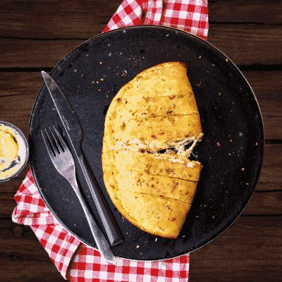 Paneer Garlic Bread